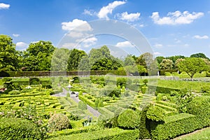 garden of Hatfield House, Hertfordshire, England