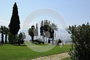 The garden of Hierapolis - Pamukkale