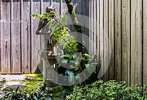 Garden in Higashi Chaya District