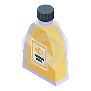 Garden honey apiarist icon isometric vector. Village farm