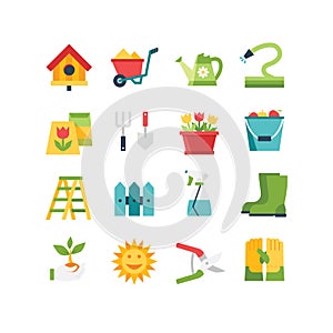 Garden Icon Set