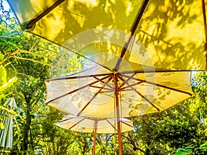 Garden Illumination: Enhancing the Beauty with Outsunny Sun Parasol Solar Lights in White