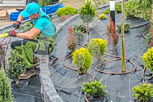 Garden Irrigation Work