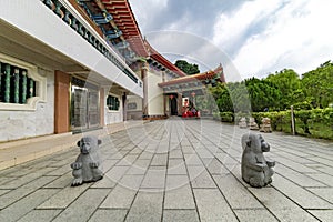 Garden of Kek Lok Si Buddhist temple