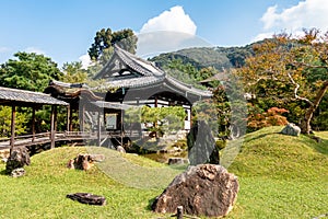 Garden in Kodaiji Temple in Kyoto, Japan