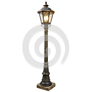 Garden lamp post