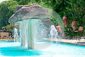 Garden of the Nations Park in Torrevieja. Alicante, on the Costa Blanca. Spain