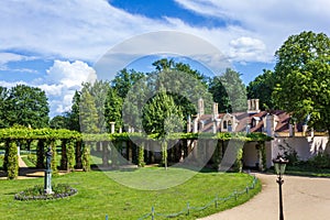 Garden next to Palace Branitz in Germany