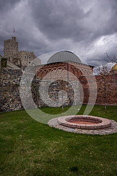 Garden in osman complex of rabati fortress