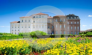 Garden and palace facade - Reggia di Venaria photo