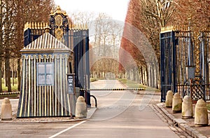 The garden of the Palace of Versailles photo