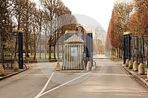 The garden of the Palace of Versailles photo