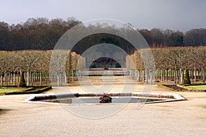 The garden of the Palace of Versailles photo