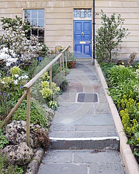 Garden Path of a Beautiful House