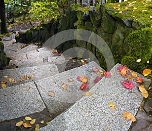 Garden Path Granite Stone Steps