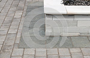 Garden paving example