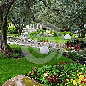 Giardino stagno 