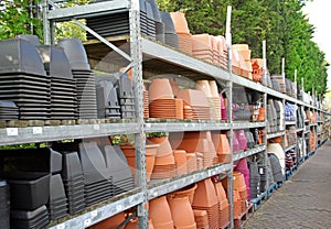 Garden pots and containers