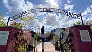 Garden of Rememberance in Belfast on Falls Road