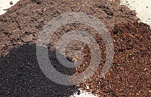 Garden soil type photo