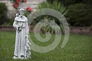 Garden Statue of St. Francis of Assisi