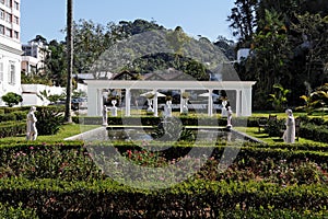 Garden with Statues in Petropolis photo