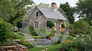 Garden Stone Cottage Ambiance