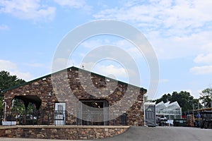 The garden supply store.