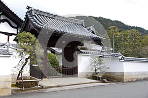 Tenjuan Temple in Kyoto, Japan