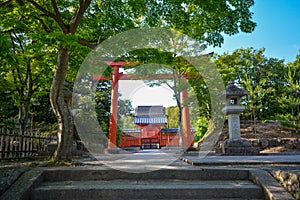 The garden of Tenryuji Temple.Tenryuji Temple located in Kyoto`s Arashiyama district.Tenryuji Temple is Zen temple