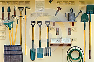 Garden Tool Display