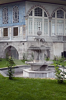 Garden in Topkapi Palace photo