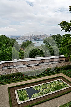 Garden in the Topkapi Palast photo