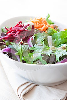 Garden vegetable salad