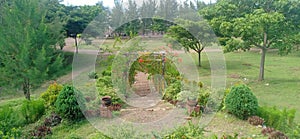 Garden view of Jepara gua manik