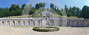 Garden of the Villa della Regina (Queen's villa) in Turin, Italy