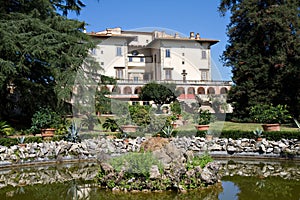 Garden of Villa Medici Poggio a Caiano photo