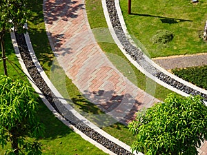 Garden walkway