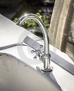 Garden water tap