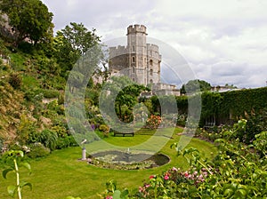 Garden in the Windsor Castle