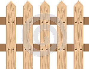 garden wooden fence border