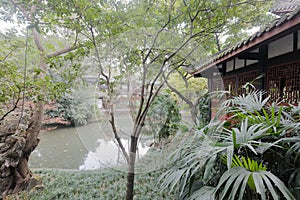 Garden of wuhou temple, adobe rgb