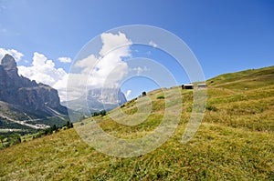 Gardena pass - Dolomites, Italy