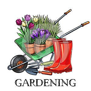 Gardening banner