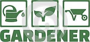 Gardening Gardener Tools Icon