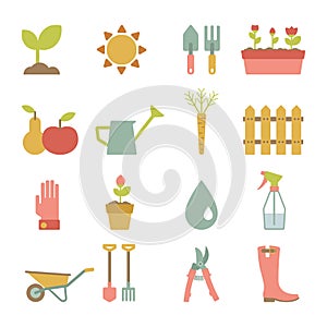 Gardening icons