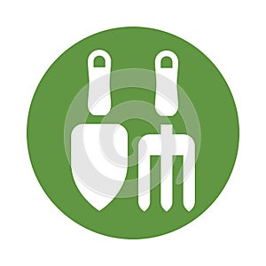 Gardening tools icon