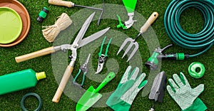 Gardening tools photo