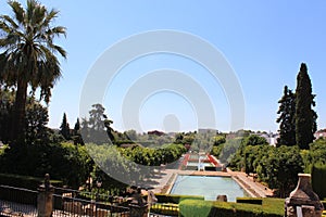 Gardens of Alcazar of the Christian Monarchs, Cordoba, Spain