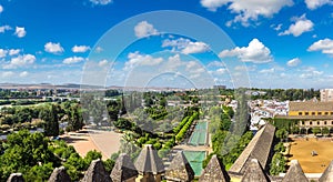 Gardens Alcazar  in Cordoba